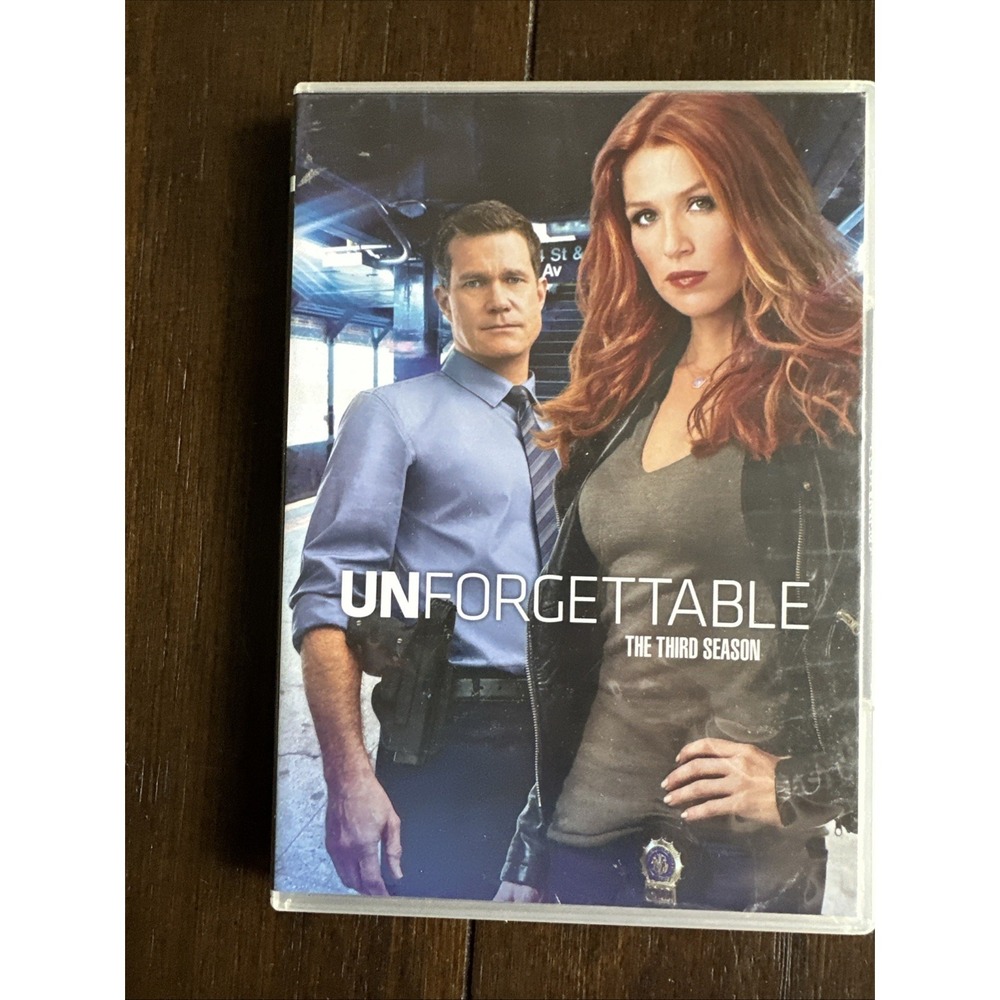 Unforgettable The Third Season 3 DVD 4-Disc Set 2014 TV Series Drama